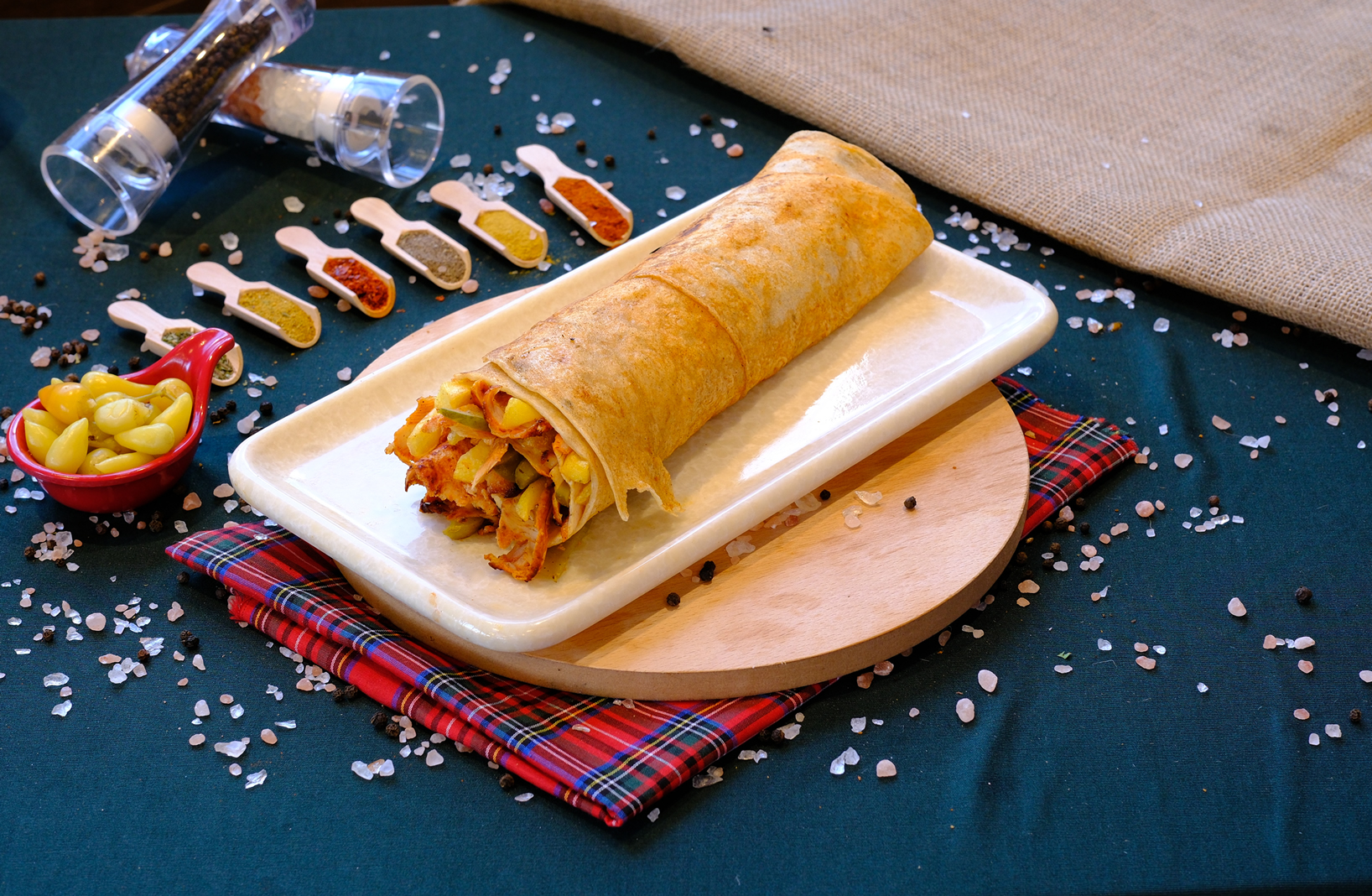 Dürüm tavuk döner